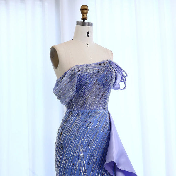 Vestido de Festa Longo Elegante em Riscas