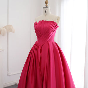 Vestido de Festa Luxo Classico Drapeado