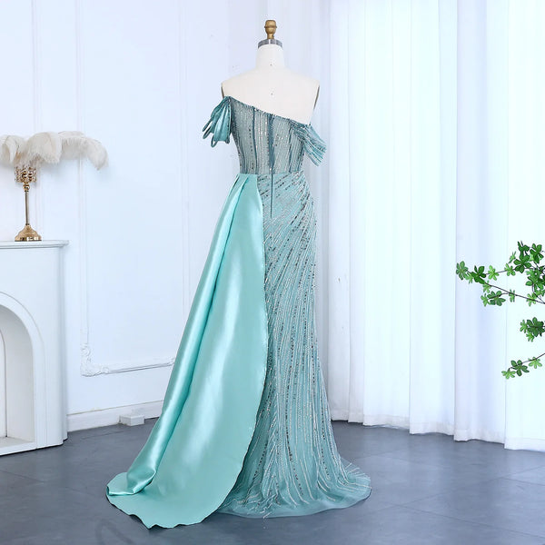 Vestido de Festa Longo Elegante em Riscas