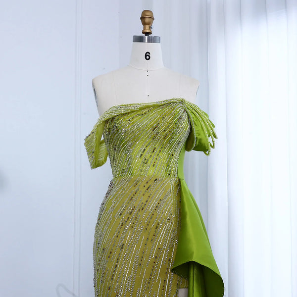 Vestido de Festa Longo Elegante em Riscas
