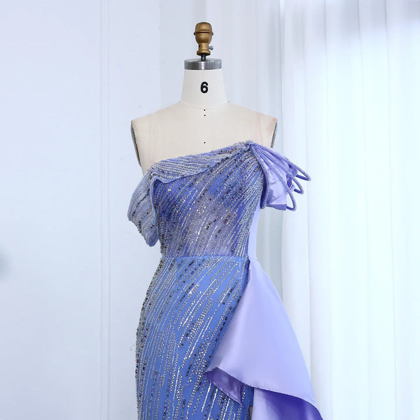 Vestido de Festa Longo Elegante em Riscas