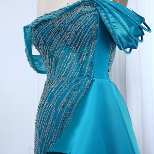 Vestido de Festa Longo Elegante em Riscas