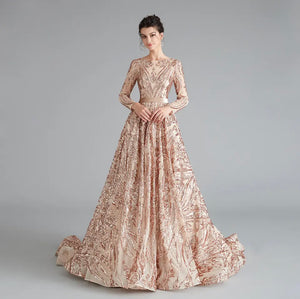 Vestido de Festa Elegante Longo Verde Escuro - (Pronta Entrega)