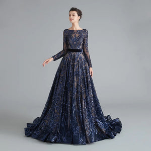 Vestido de Festa Elegante Longo Verde Escuro - (Pronta Entrega)
