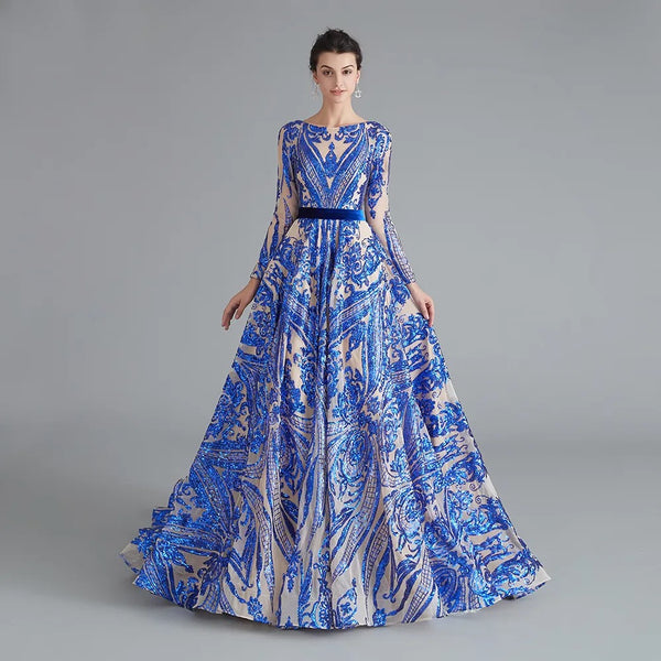 Vestido de Festa Elegante Longo Verde Escuro - (Pronta Entrega)