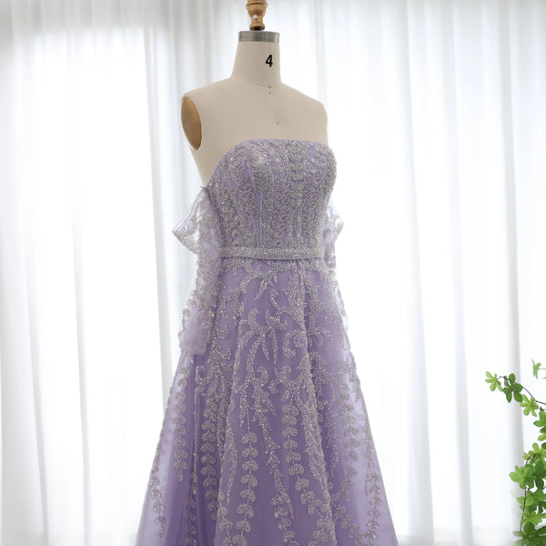 Vestido de Festa Longo Beauty Roxo - Modelo Especial