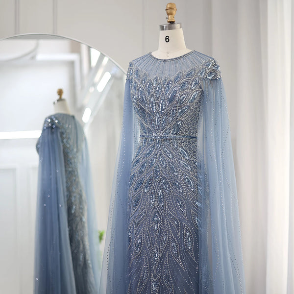 Vestido de Festa Moderno Brilho e Manga em Renda - Modelo Especial