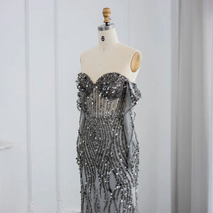 Vestido de Festa Longo Riscos Brilho - Modelo Especial