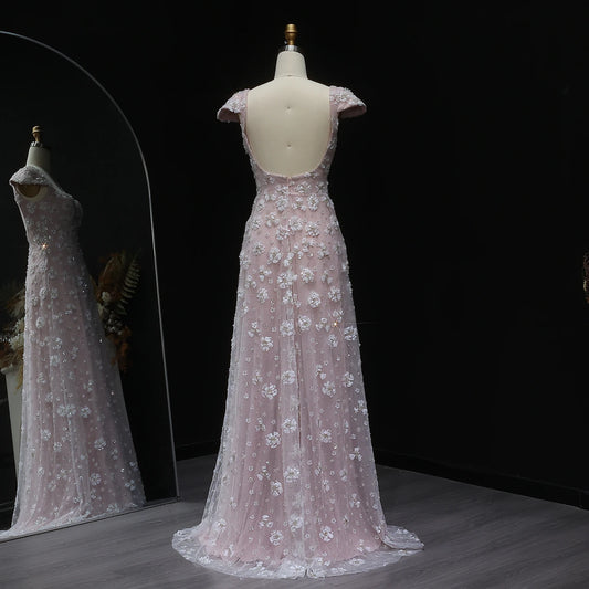Vestido de Festa Luxo Princesa Clássico
