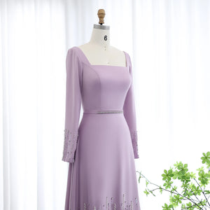 Vestido de Festa Luxo Celestial Lavanda