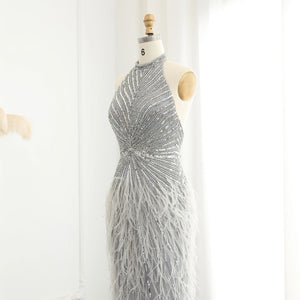 Vestido de Festa Longo Lion Moderno - Modelo Especial