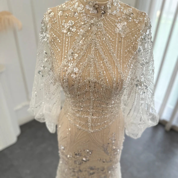 Vestido de Festa Longo Imperial Luxo com Brilho - Modelo Especial