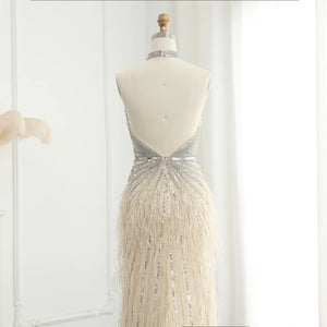 Vestido de Festa Longo Lion Moderno - Modelo Especial