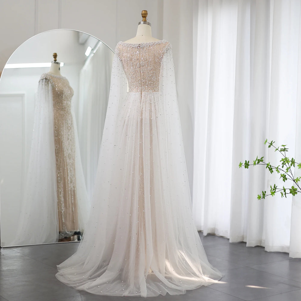 Vestido de Festa Luxo Decorado em Cristais - Modelo Especial