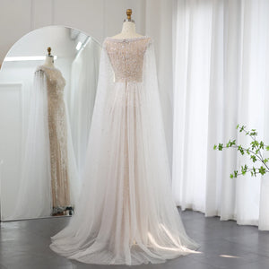 Vestido de Festa Luxo Decorado em Cristais - Modelo Especial