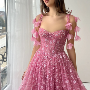 Vestido de Festa Luxo Spring