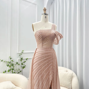 Vestido de Festa Luxo Decorado em Pedraria com Detalhe Bow
