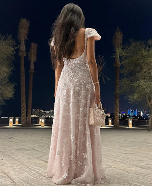 Vestido de Festa Luxo Princesa Clássico