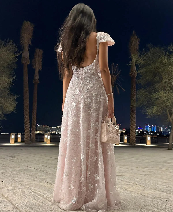 Vestido de Festa Luxo Princesa Clássico