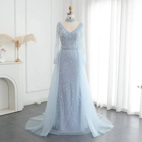 Vestido de Festa Longo Luxuria com Saia em Volume Renda - Modelo Especial