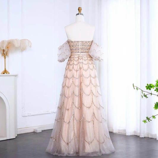 Vestido de Festa Longo Romance Atemporal em Renda