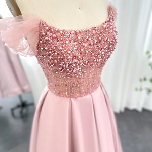 Vestido de Festa Luxo com Capa e Detalhes em Cristais