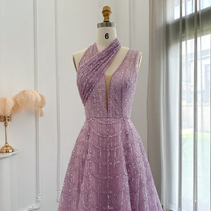 Vestido de Festa Luxo Clássico em Estilo Romântico - Modelo Especial (Pronta Entrega)