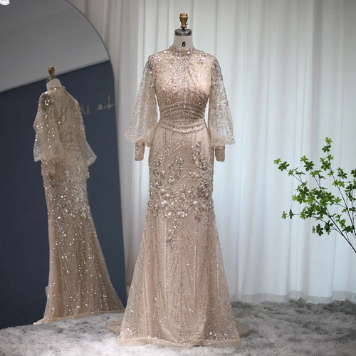 Vestido de Festa Longo Imperial Luxo com Brilho - Modelo Especial