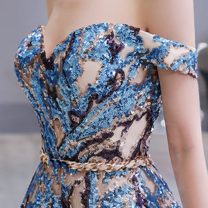 Vestido de Festa Longo Brilho Multicolor (Pronta Entrega)
