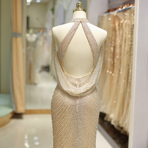 Vestido de Festa Luxuoso em Pedrarias (Pronta Entrega)