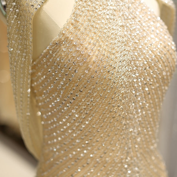 Vestido de Festa Luxuoso em Pedrarias (Pronta Entrega)