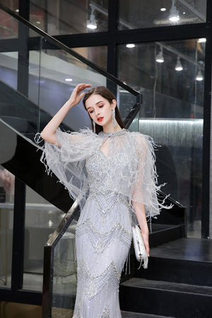 Vestido de Festa Longo Cristal Luxo - Modelo Especial