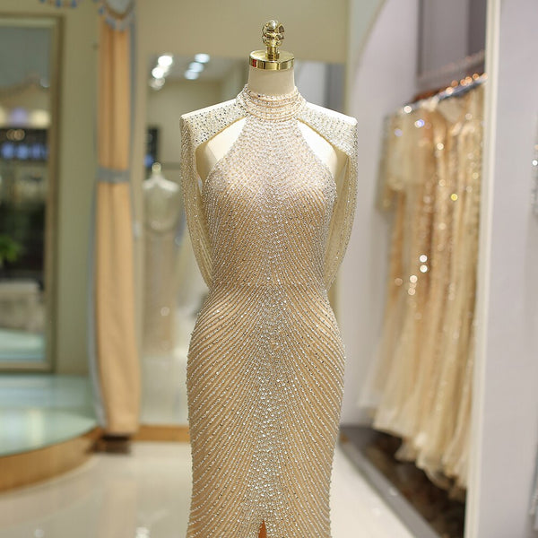 Vestido de Festa Luxuoso em Pedrarias (Pronta Entrega)