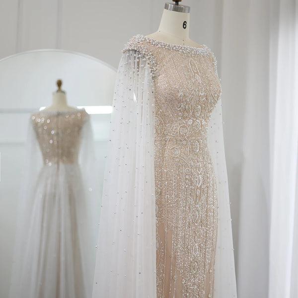 Vestido de Festa Luxo Decorado em Cristais - Modelo Especial