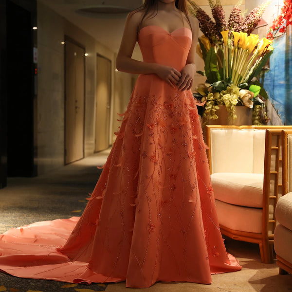 Vestido de Festa Longo Primavera Radiante - Modelo Especial