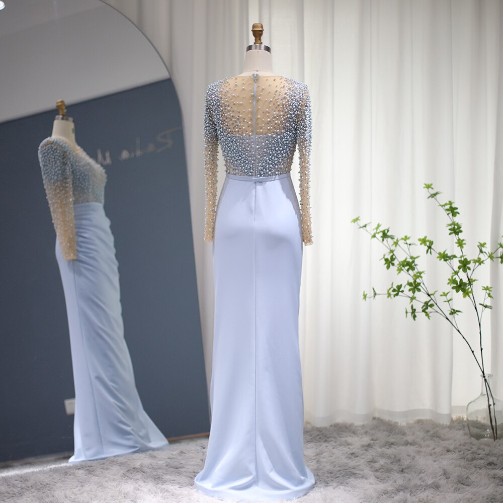 Vestido de Festa Brilho Radiante Longo em Cristais - Modelo Especial