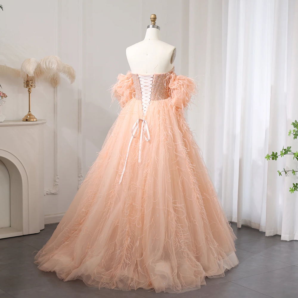 Vestido de Festa Longo Princess Rosa Empoeirado - Modelo Especial