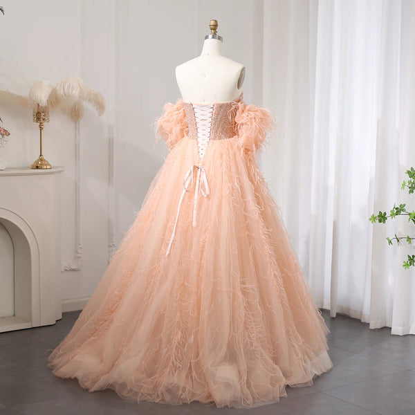 Vestido de Festa Longo Princess Rosa Empoeirado - Modelo Especial