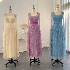 Vestido de Festa Longo com Manta Brilho - Modelo Especial