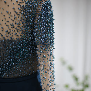 Vestido de Festa Brilho Radiante Longo em Cristais - Modelo Especial