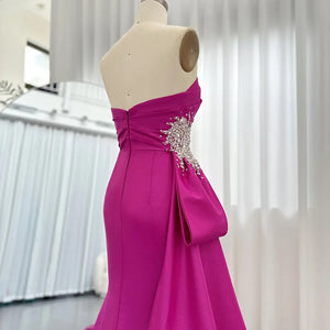 Vestido de Festa Longo Fluido com Abertura - Modelo Especial