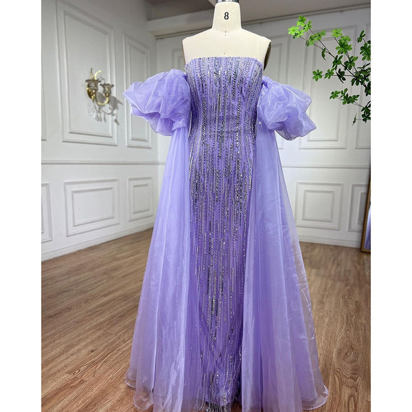Vestido de Festa Longo com Manga Bufante - Modelo Especial