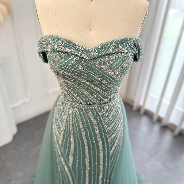 Vestido de Festa Longo Moderno com Saia Longa - Modelo Especial