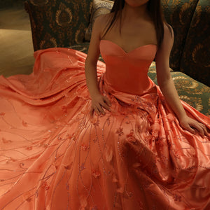 Vestido de Festa Longo Primavera Radiante - Modelo Especial