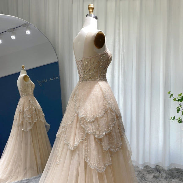 Vestido de Festa Saia Longa - Modelo Especial