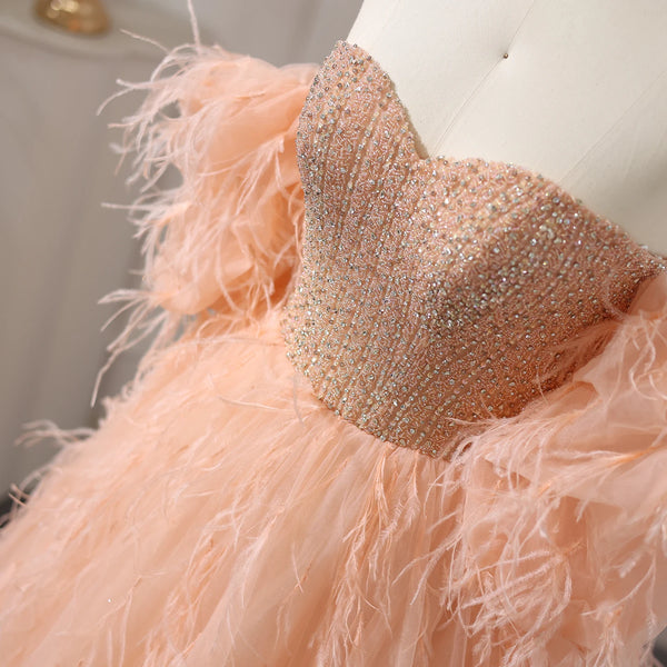 Vestido de Festa Longo Princess Rosa Empoeirado - Modelo Especial