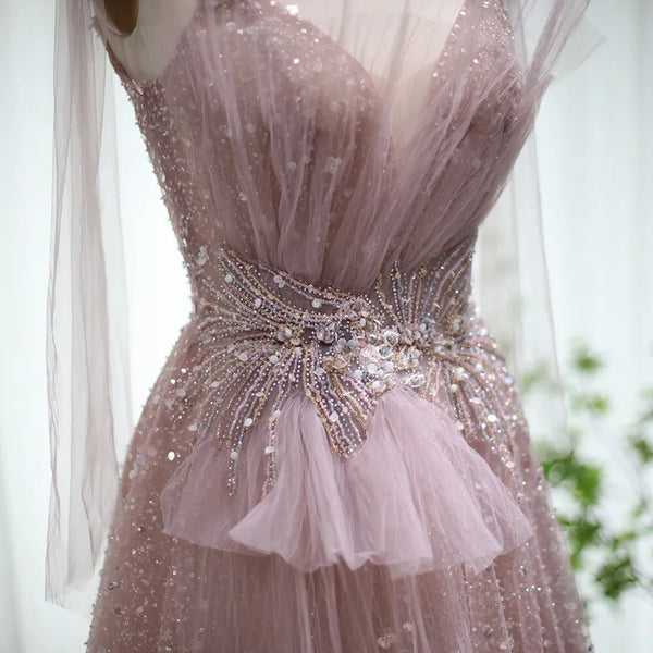 Vestido de Festa Longo Decote Buque - Modelo Especial