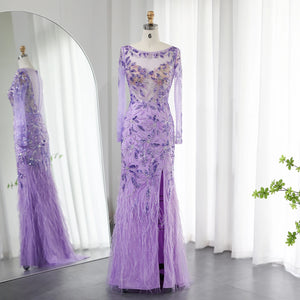Vestido de Festa Longo Folhagens Império - Modelo Especial