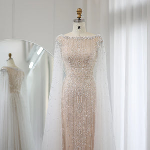 Vestido de Festa Luxo Decorado em Cristais - Modelo Especial