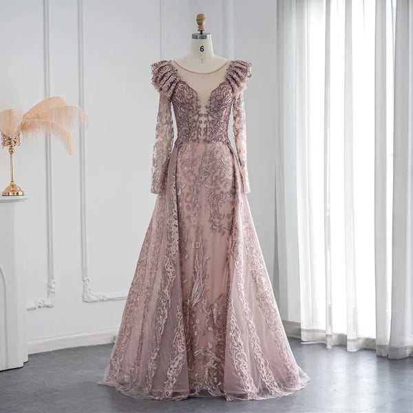 Vestido de Festa Longo Imperatriz Luxuoso - Modelo Especial